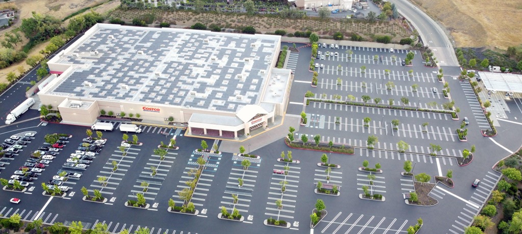 ADA compliant parking lot by A 1 Pavement Marking