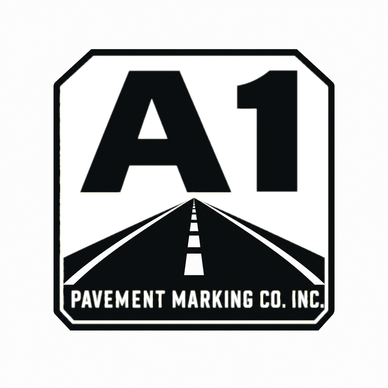 A 1 Pavement Marking